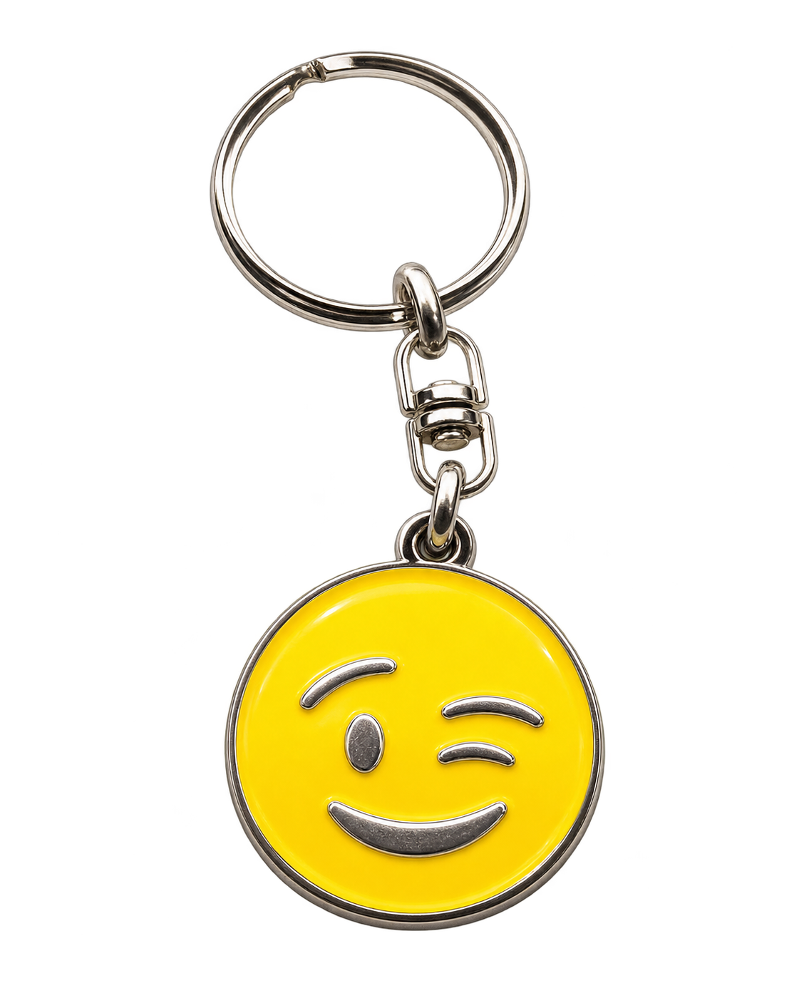 Emoji-Schlüsselanhänger – Zwinkernd
