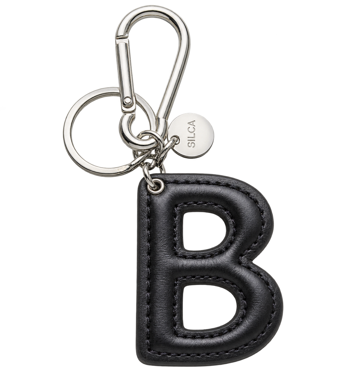 Schlüsselanhänger „B“ – Schwarz
