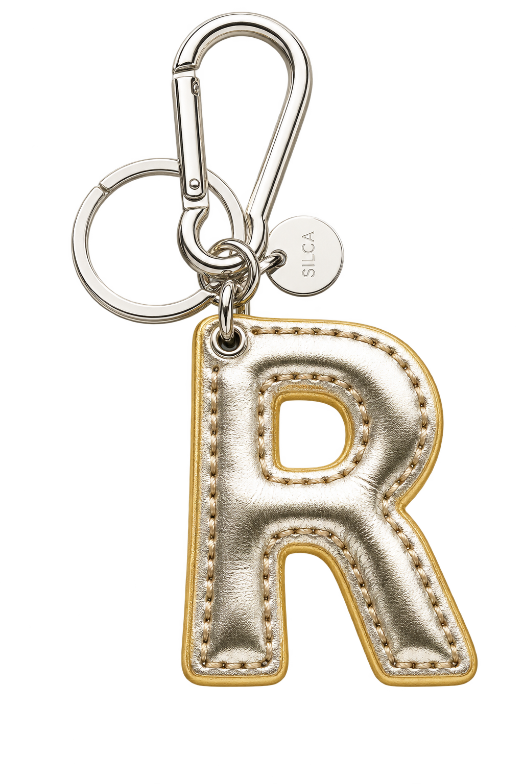 Schlüsselanhänger „R“ – Gold