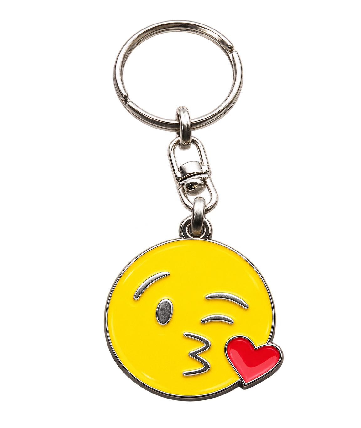 Emoji-Schlüsselanhänger – Kussmund