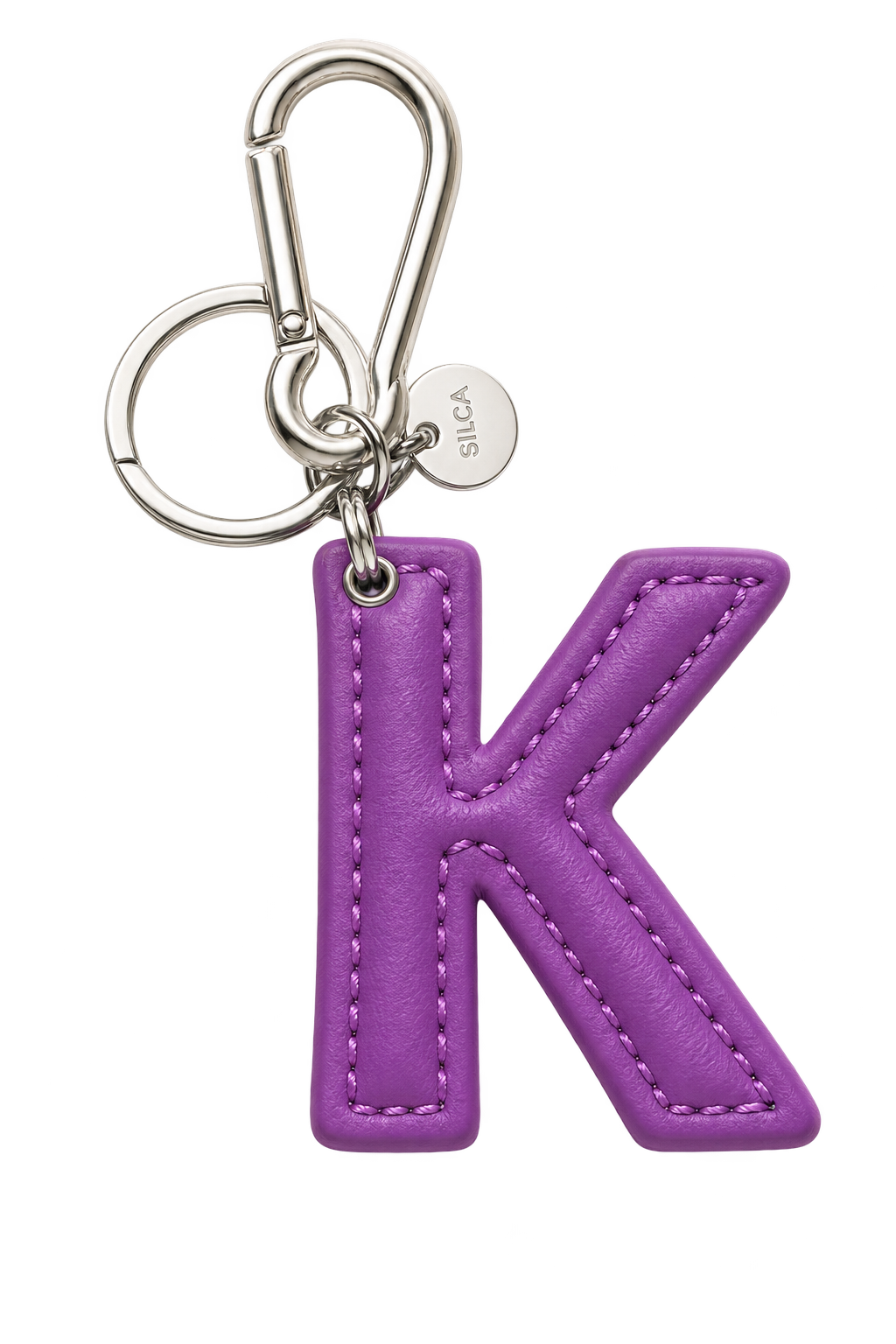 Schlüsselanhänger „K“ – Violett