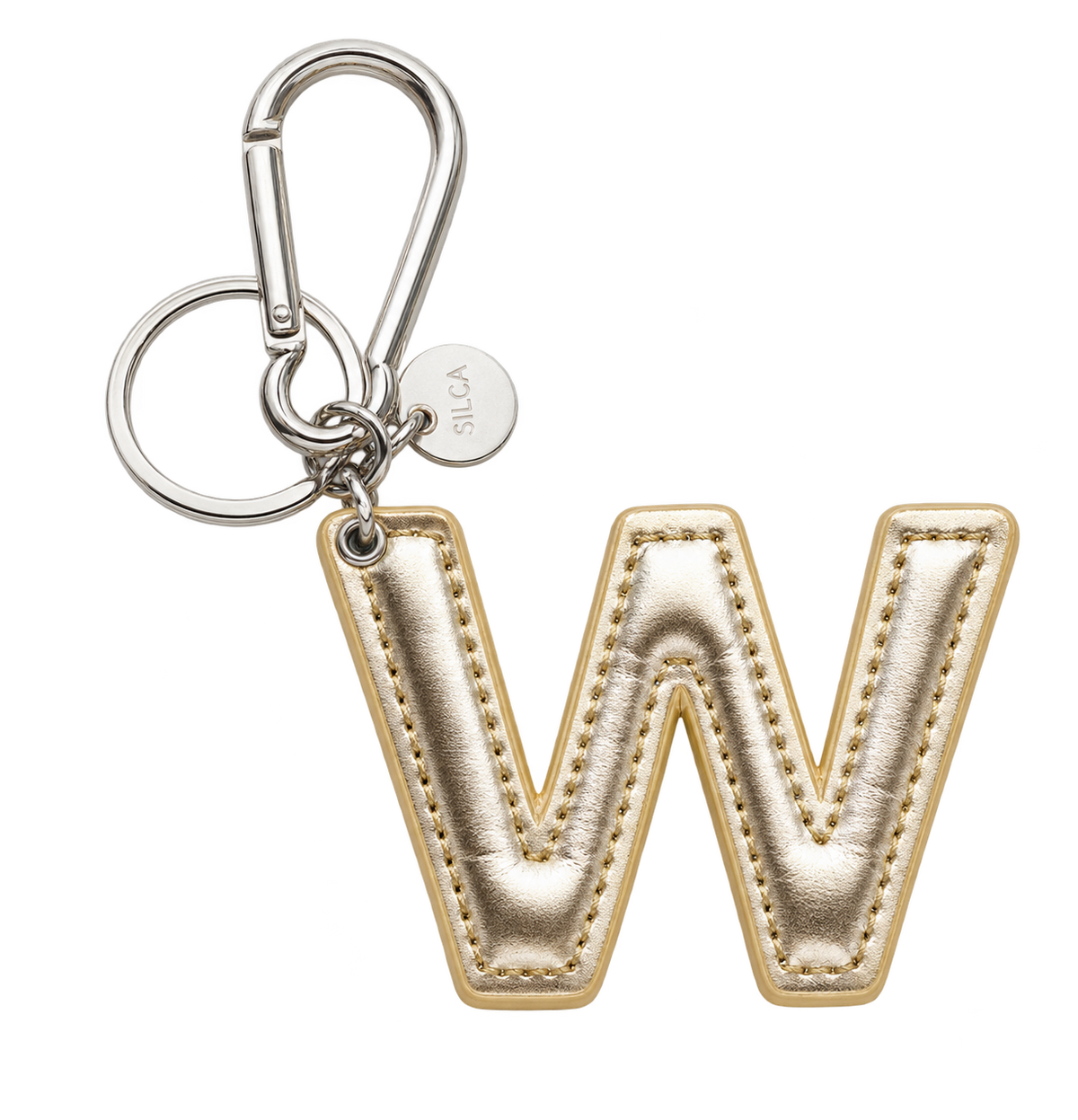 Schlüsselanhänger „W“ – Gold