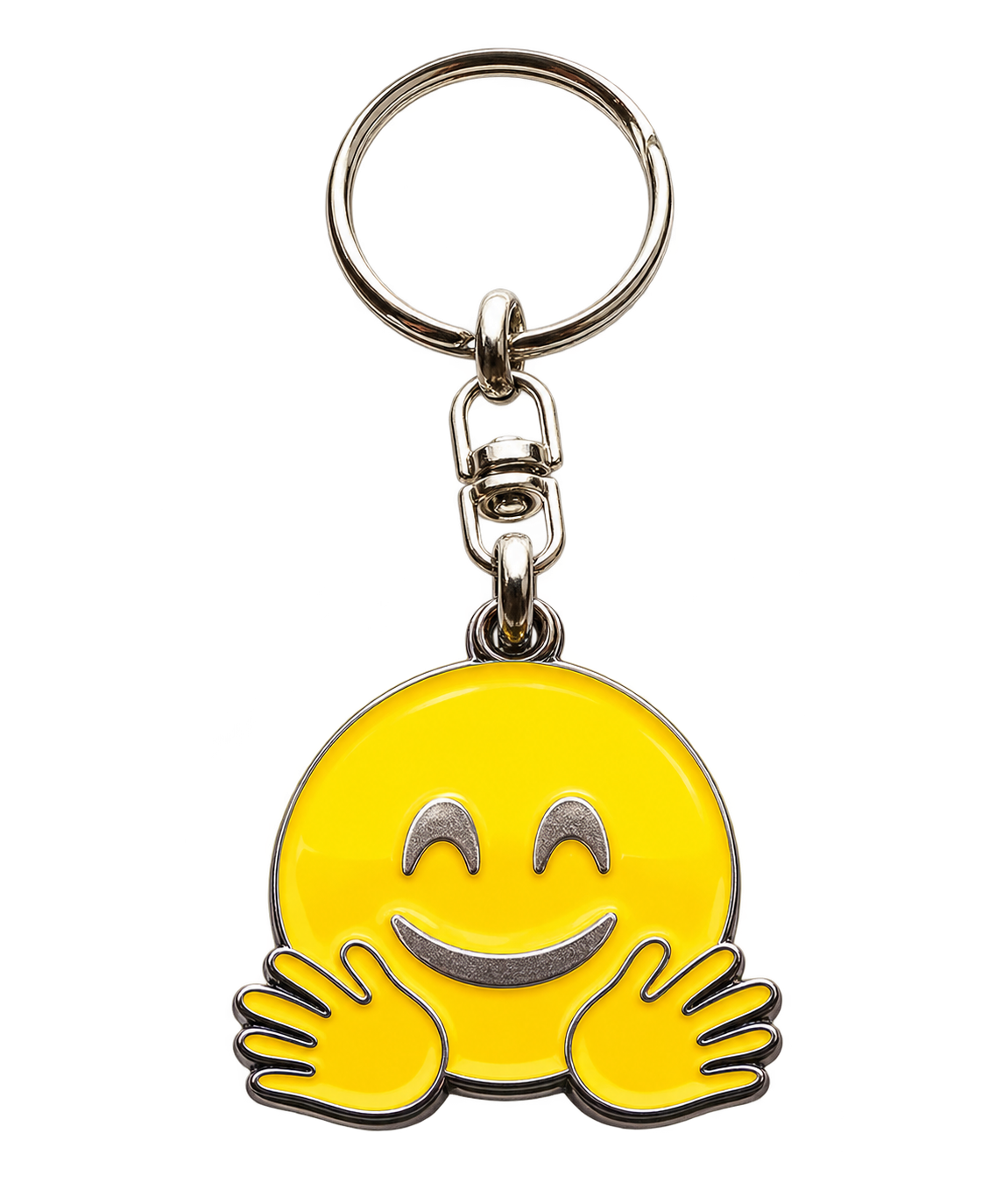 Emoji-Schlüsselanhänger – Umarmendes Gesicht
