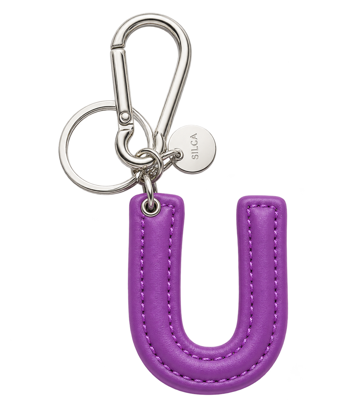 Schlüsselanhänger „U“ – Violett