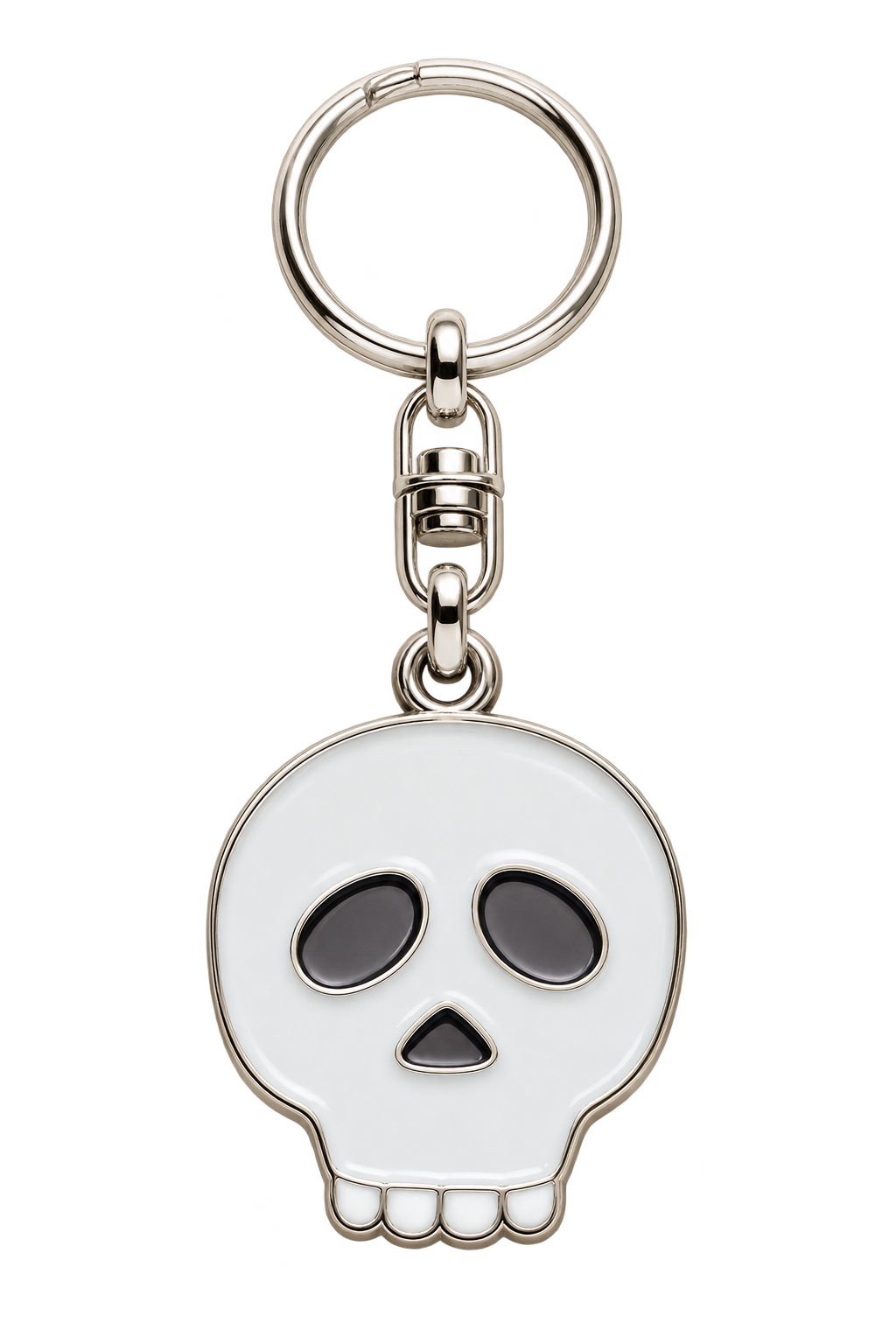 Emoji-Schlüsselanhänger – Schädel