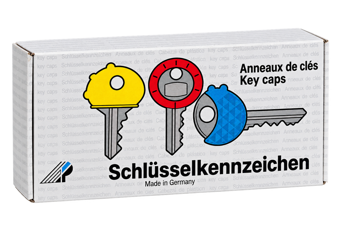 econ-ZUB Kennkappen EPS – Farbig sortiert (VE: 105 Stück)