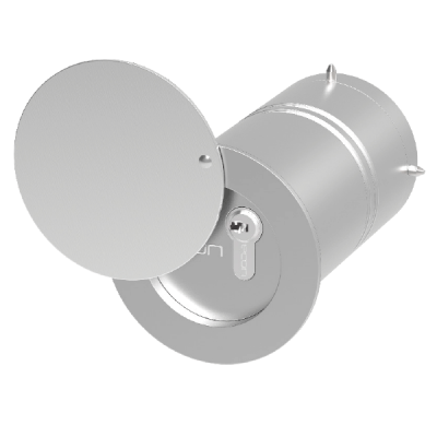 Rohrtresor RT 80 (Verschlussdeckel Aluminium)