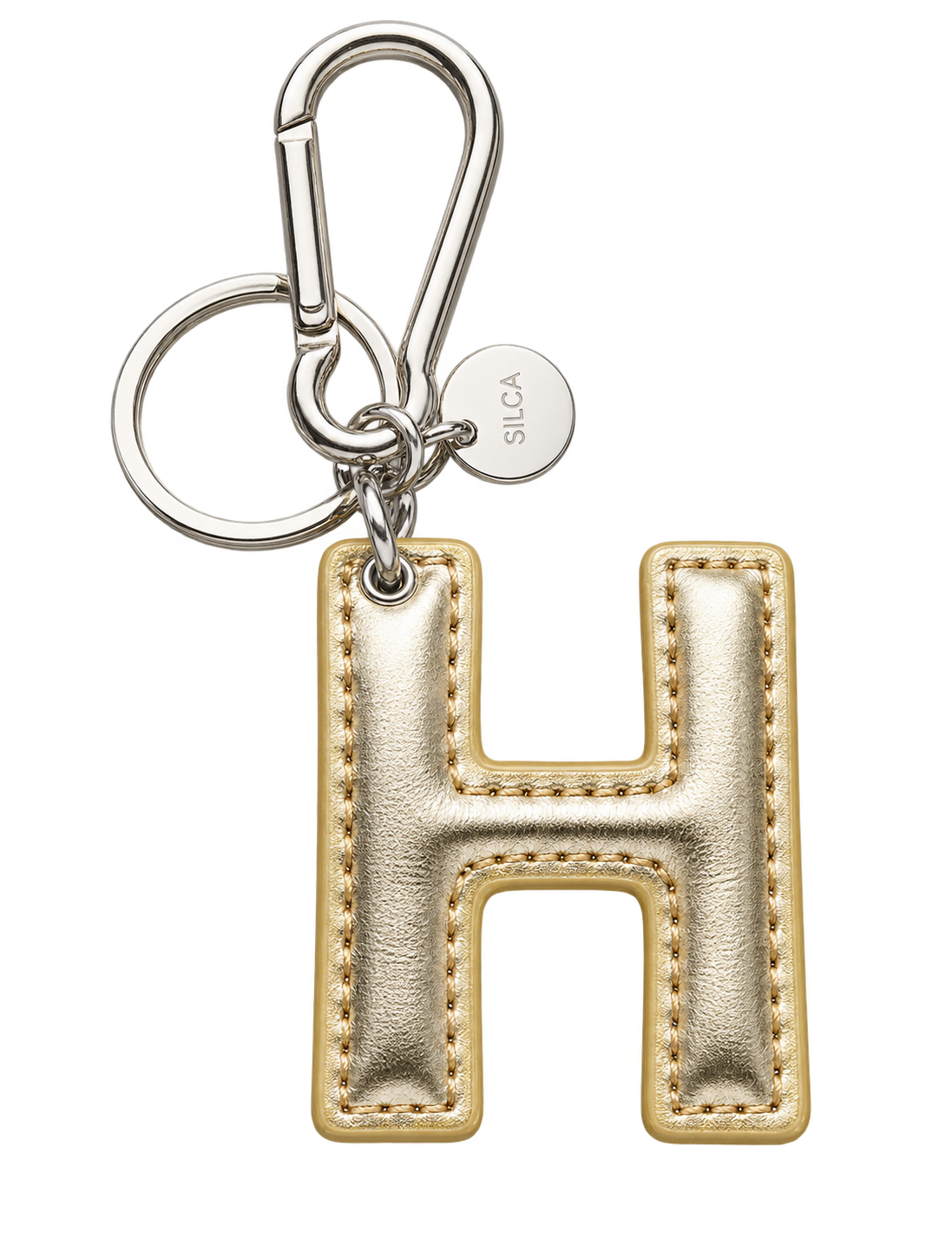 Schlüsselanhänger „H“ – Gold