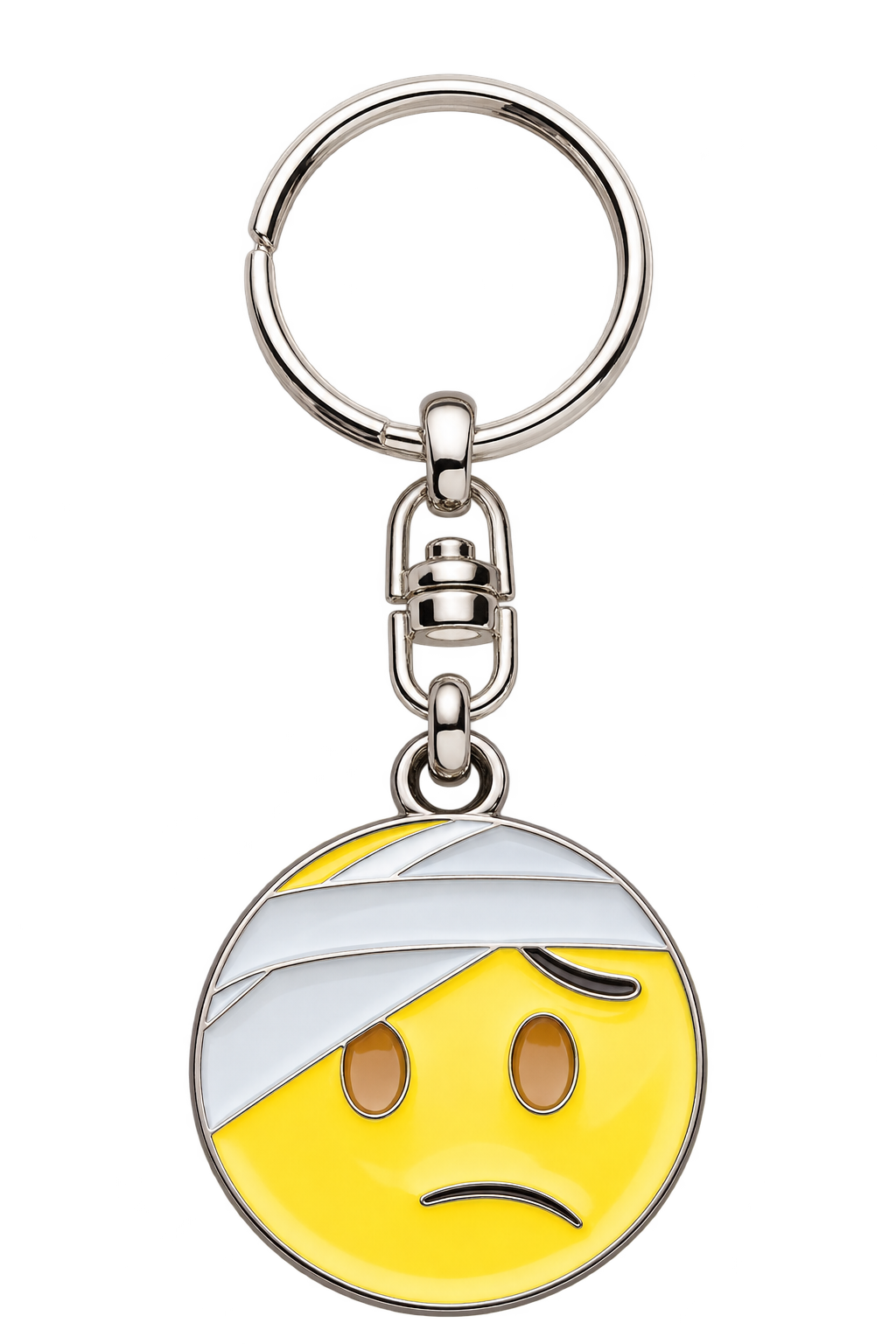 Emoji-Schlüsselanhänger – Kopfverband