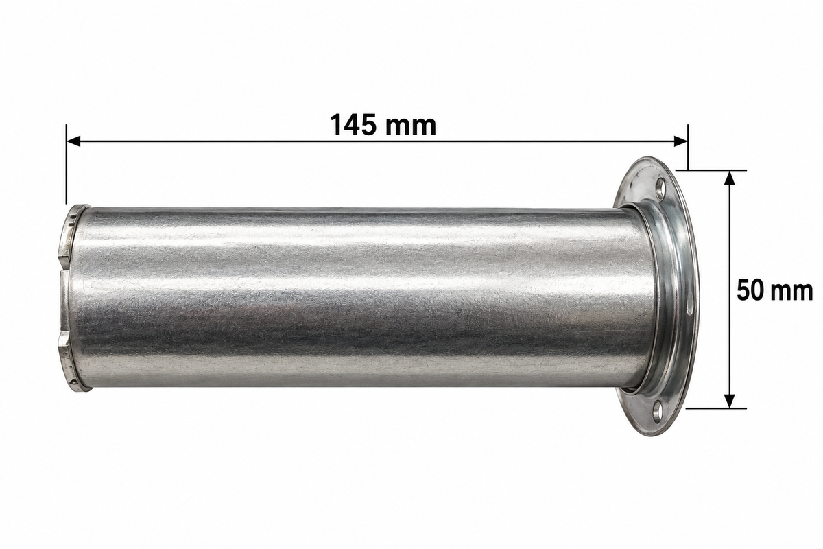 Rohrtresor RT50-Edelstahl Zahlenkombi